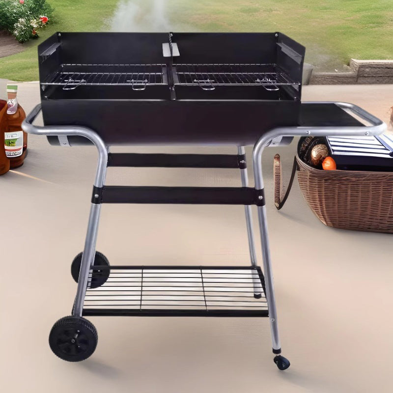 Barbecue Home Yard Outdoor Barbecue Rack Carbon Grill Rack Charcoal Grill Rack