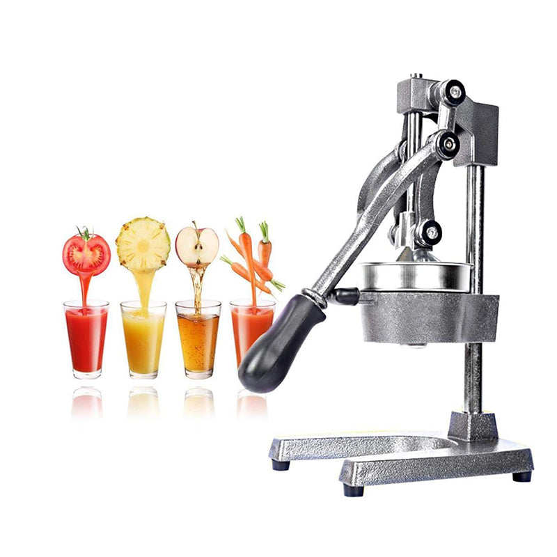 Hand Press Juicer Machine Kitchen Gadget, Manual Orange Juicer Stainless Steel Lemon Squeezer