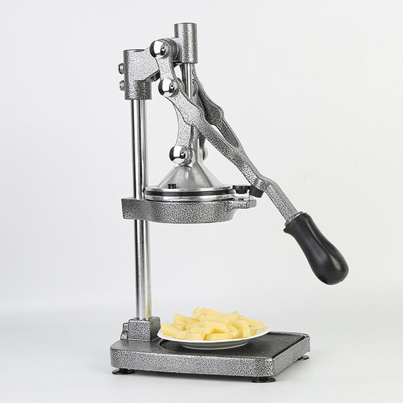 Stainless Steel Potato Chip Cutter Manual Lemon Juicer With 4 Blades