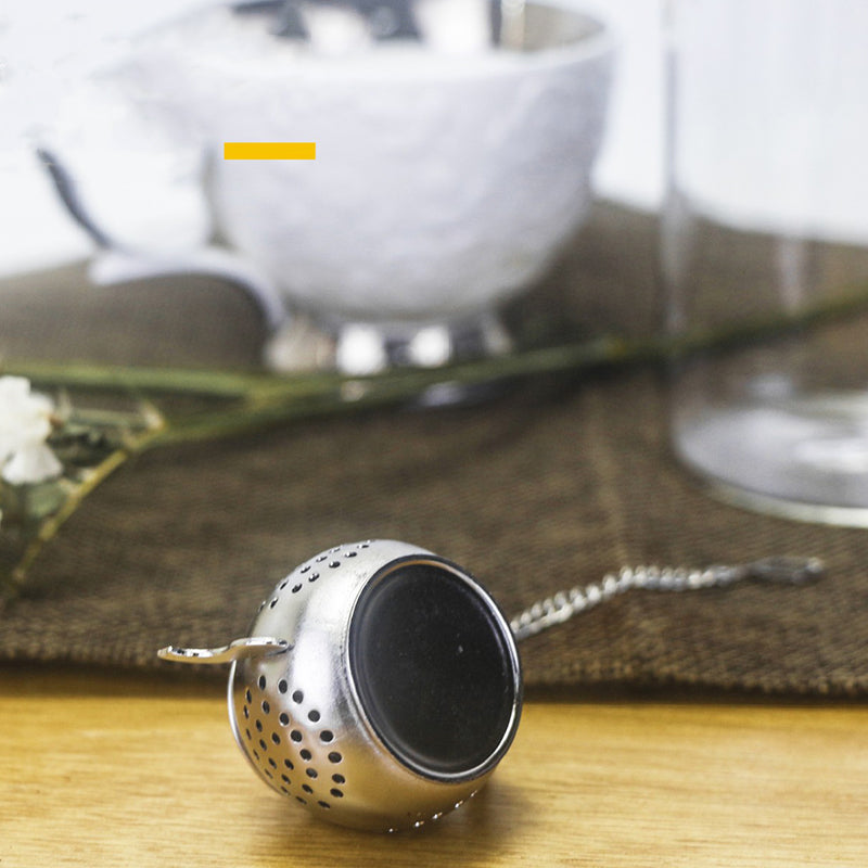 Tea Infuser Filter Kitchen Gadget Silver Stainless Steel Kettle Shaped Tea Strainer Loose Leaf