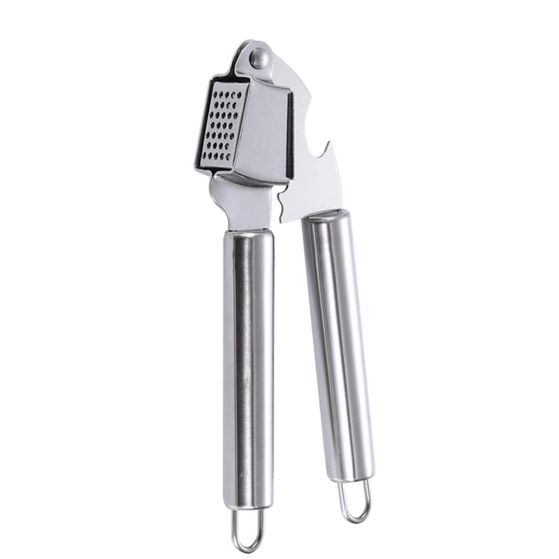 Wholesale gogosourcing Stainless Steel Garlic Press Portable Garlic Masher with Handle with DDP shipping and customization