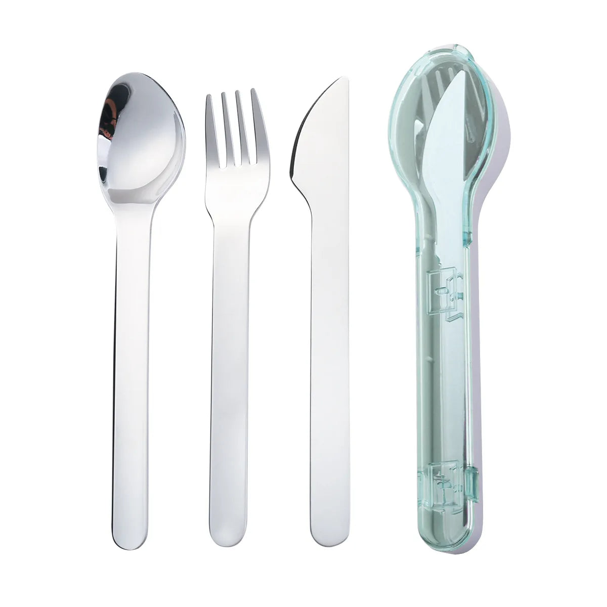 Wholesale gogosourcing 304 Stainless Steel Tableware Set Portable Cutlery Set Flatware with Box High Quality Knife Fork Spoon with DDP shipping and customization
