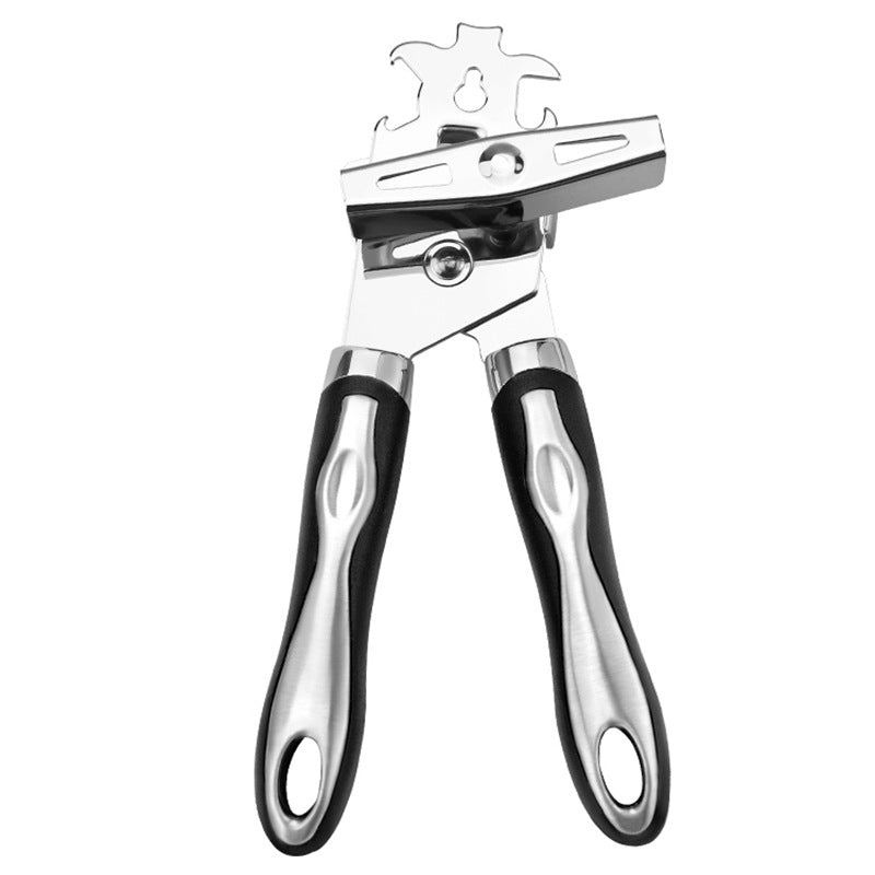 Wholesale gogosourcing Stainless Steel Can Opener Small Portable Spiral Bottle Opener Multifunctional Kitchen Can Opener with DDP shipping and customization