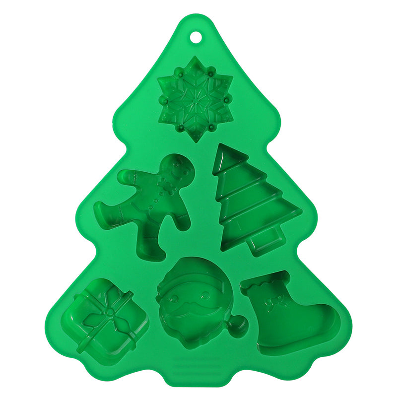 Wholesale gogosourcing Christmas Silicone Baking Molds for Making Holiday Chocolate Candy, Soap, Candles, Bath Bombs, Fondant, Cake & Ice Cubes with DDP shipping and customization