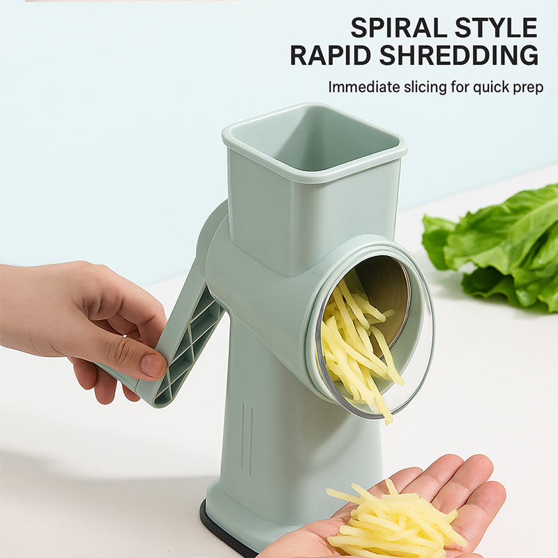 Wholesale gogosourcing Manual Vegetable Cutter Food Manual Rotary Grater Chopper Fast Salad Vegetable with DDP shipping and customization