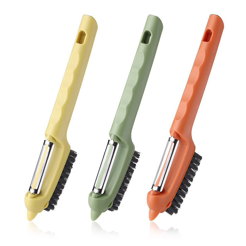 Wholesale gogosourcing Potato Scrubber,Carrot Peeler Flexible Food Peeler Potato Scrubber Brush - Detachable Vegetable Scrub Brush with DDP shipping and customization