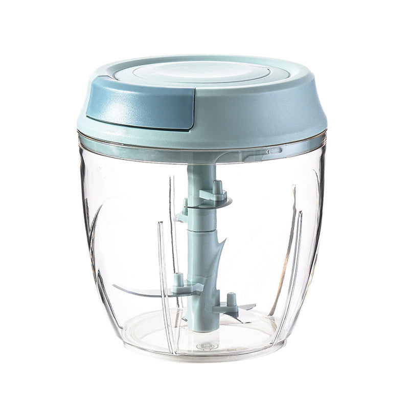 Wholesale gogosourcing Manual Mini Garlic Chopper Portable Hand Pull Mincer Blender Mixer Food Processor with DDP shipping and customization