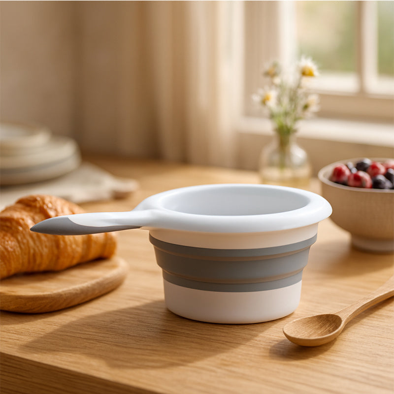 Collapsible Scoop Folding Water Ladle Garden Bathroom Spoon Kitchen Water Scoop Dipper Plastic Bath Spoon