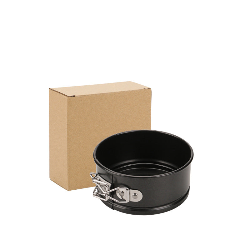 4 Inch Non Stick Springform Pan with Removable Bottom Carbon Steel Cheesecake Pan Round Springform Cake Pan