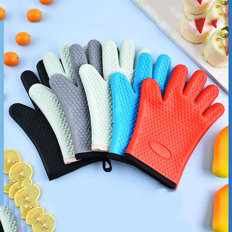 Wholesale gogosourcing Kitchen Baking Gloves Microwave Oven Insulation Gloves with DDP shipping and customization